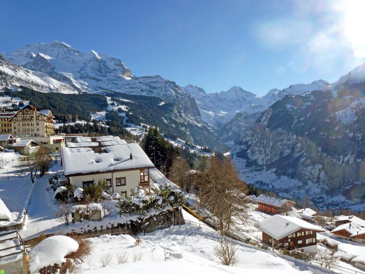 Apartment Central By Interhome Wengen Buitenkant foto