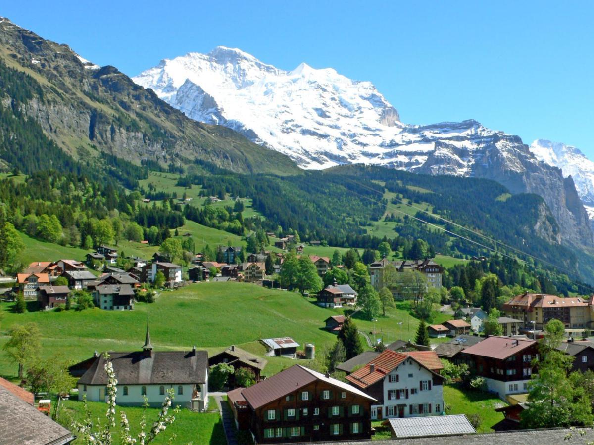 Apartment Central By Interhome Wengen Buitenkant foto